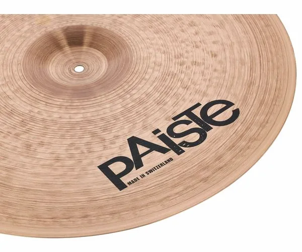Paiste 22" 2002 Black Big Beat Cymbal detail 4