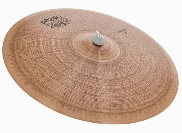 Paiste 22" 2002 Black Big Beat Cymbal vooraanzicht