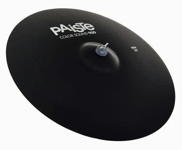 Paiste 22" 900 Color Sound Ride BK vooraanzicht