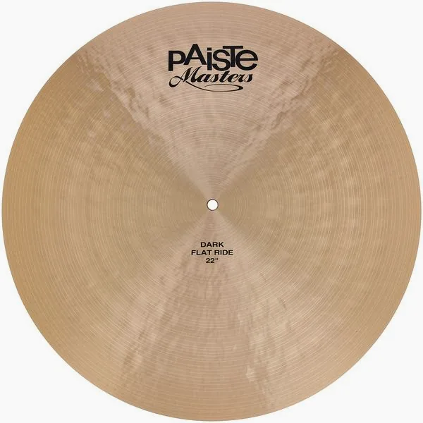 Paiste 22" Masters Dark Flatride detail 2