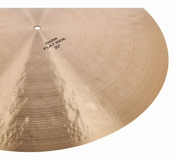 Paiste 22" Masters Dark Flatride detail 5