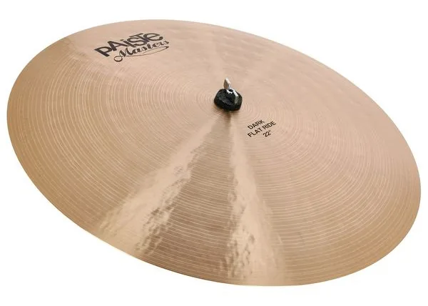 Paiste 22" Masters Dark Flatride vooraanzicht