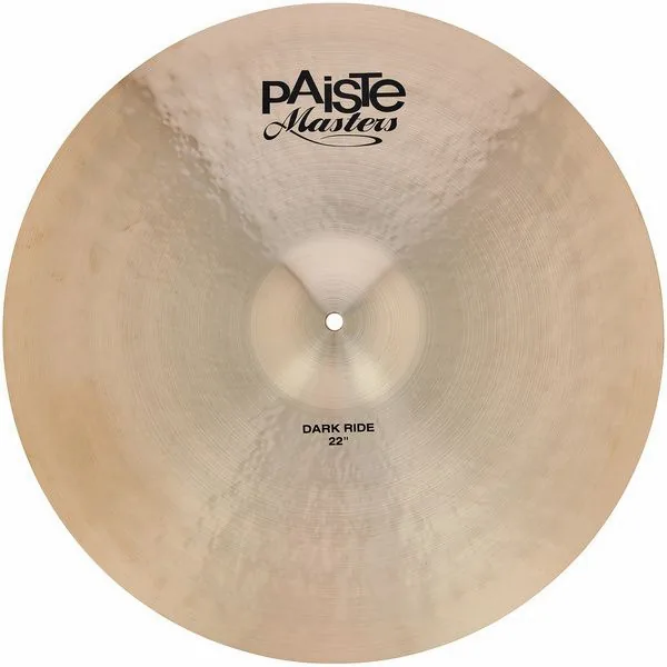 Paiste 22" Masters Dark Ride detail 2