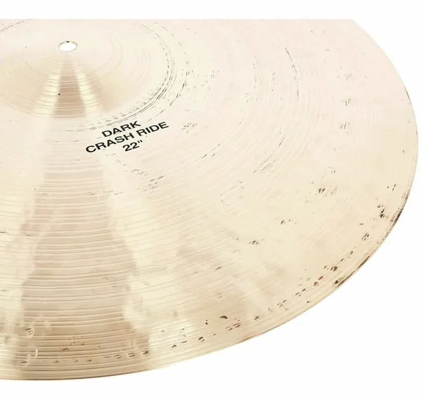Paiste 22" Masters Dark Crash/Ride detail 4