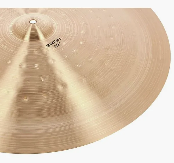 Paiste 22" Masters Swish Cymbal detail 3