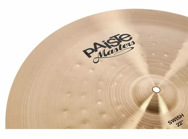 Paiste 22" Masters Swish Cymbal detail 4