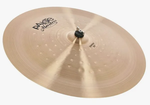 Paiste 22" Masters Swish Cymbal vooraanzicht