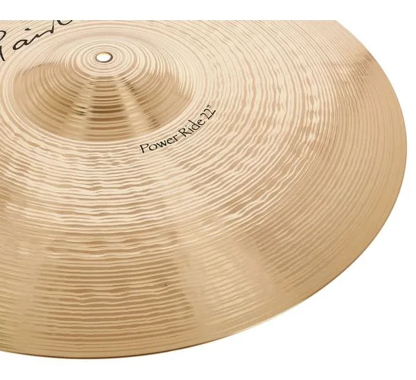 Paiste 22" Signature Power Ride detail 5