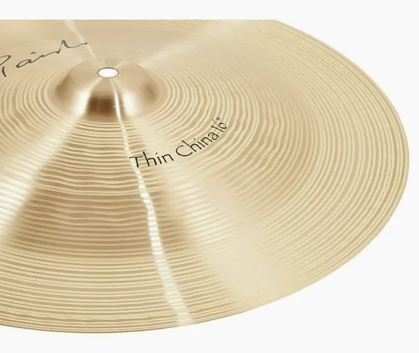 Paiste 16" Signature Thin China detail 3