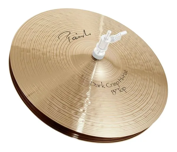 Paiste 13" Signature Dark Hi-Hat vooraanzicht