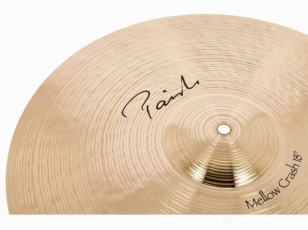 Paiste 18" Signature Mellow Crash detail 3