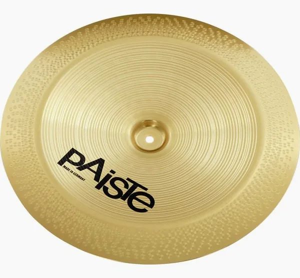 Paiste PST3 18" China detail 2