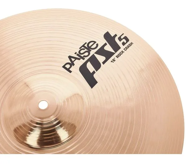Paiste PST5 16" Rock Crash '14 detail 3