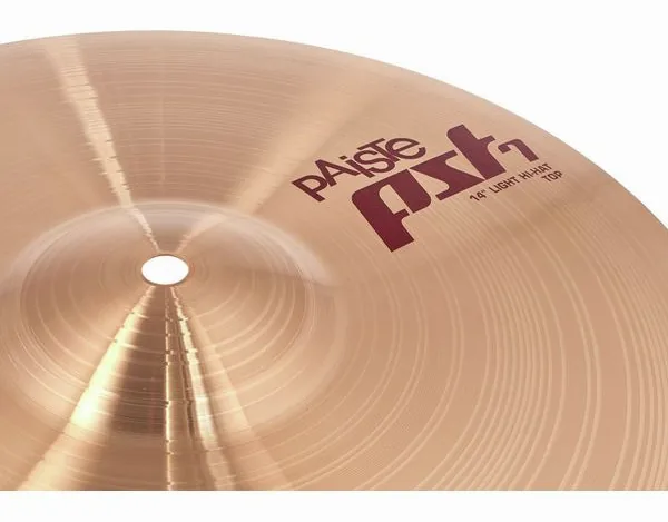 Paiste PST7 14" Light Hi-Hat detail 4