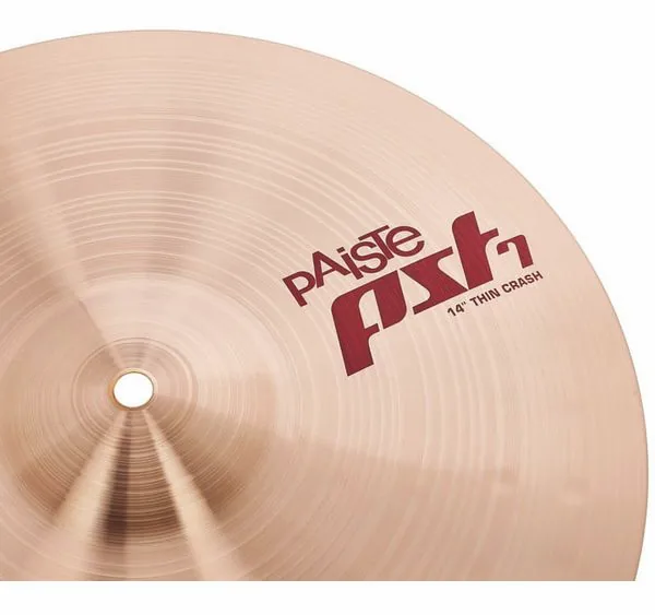 Paiste PST7 14" Thin Crash detail 4