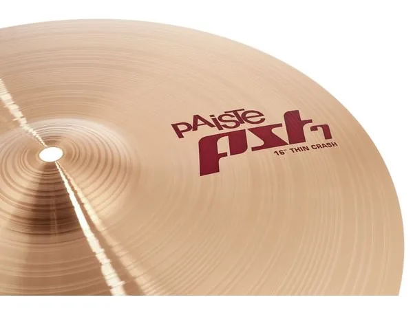Paiste PST7 16" Thin Crash detail 3