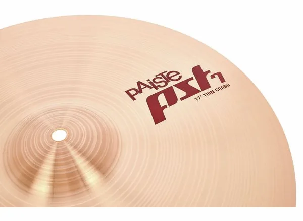 Paiste PST7 17" Thin Crash detail 3
