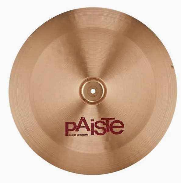 Paiste PST7 18" China detail 2