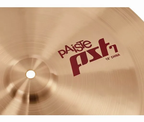Paiste PST7 18" China detail 3