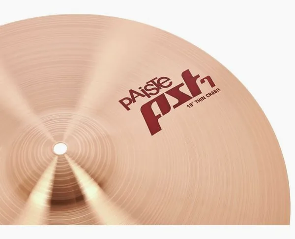 Paiste PST7 18" Thin Crash detail 3