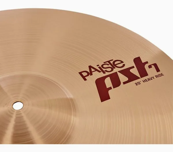 Paiste PST7 20" Heavy Ride detail 3