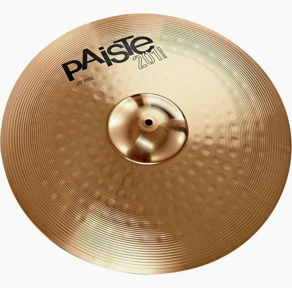 Paiste 201 bekkenset detail 3