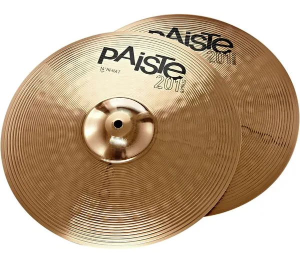 Paiste 201 bekkenset detail 4
