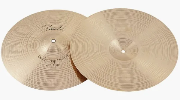 Paiste 14" Signature Dark Hi-Hat detail 2