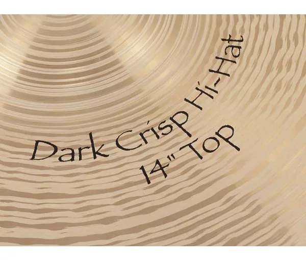 Paiste 14" Signature Dark Hi-Hat detail 5