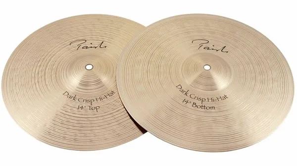 Paiste 14" Signature Dark Hi-Hat vooraanzicht