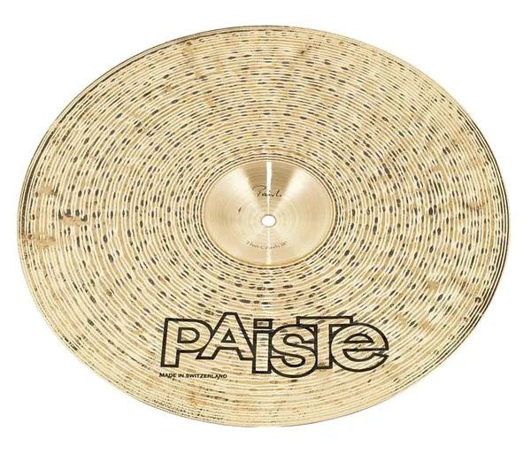 Paiste 18" Traditional Thin Crash detail 2