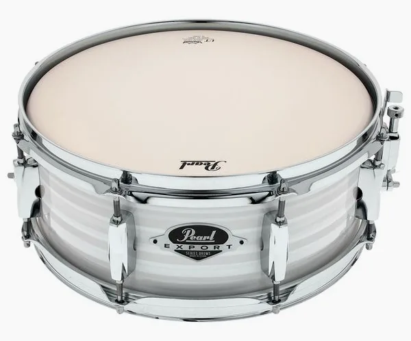 Pearl 13"x05" Export SD S. White detail 2