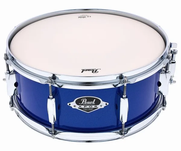 Pearl 14"x5.5" Export SD Mid. Blue detail 2
