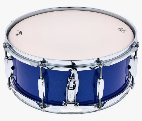 Pearl 14"x5.5" Export SD Mid. Blue detail 3
