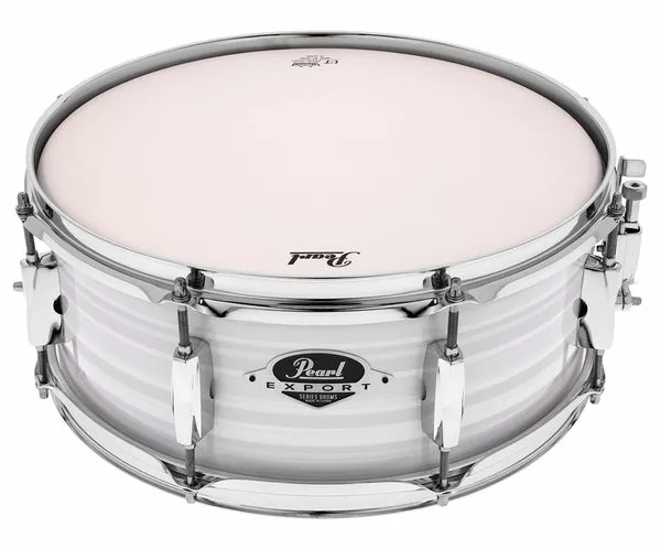 Pearl 14"x5.5" Export SD S. White detail 2