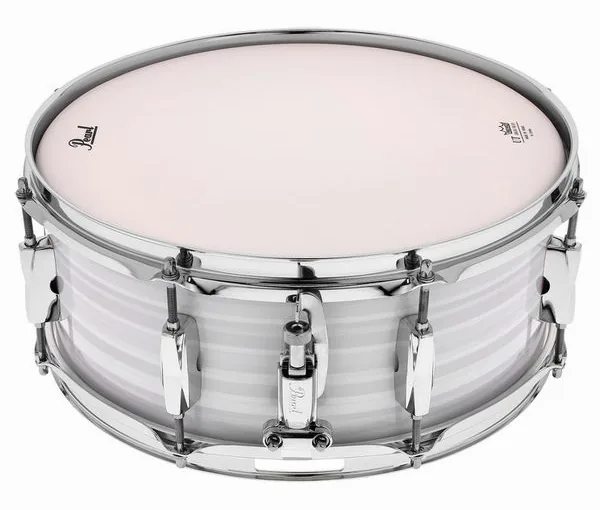 Pearl 14"x5.5" Export SD S. White detail 3