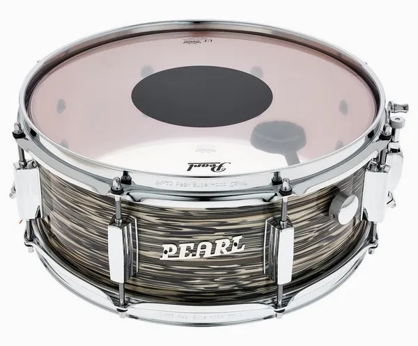 Pearl 14"x5,5" President Deluxe D.R. vooraanzicht