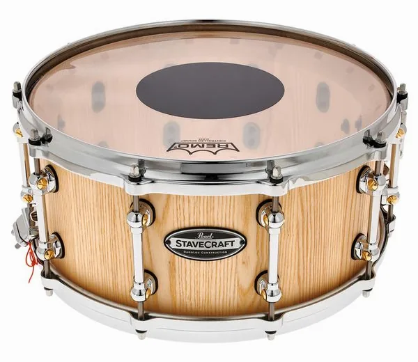 Pearl 14"x6,5" StaveCraft Ashwood vooraanzicht