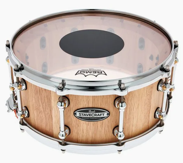 Pearl 14"x6,5" StaveCraft Thai Oak vooraanzicht