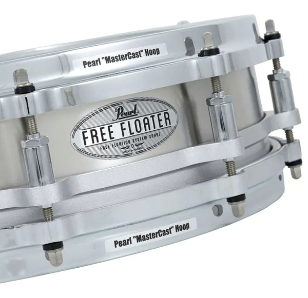 Pearl 14"x3,5" Free Floating Steel detail 4
