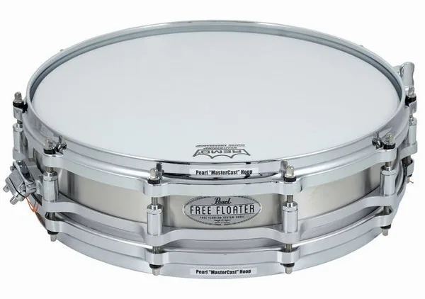 Pearl 14"x3,5" Free Floating Steel vooraanzicht