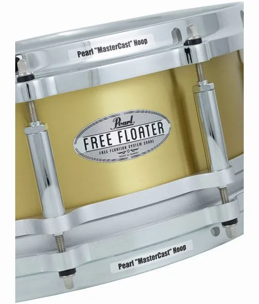 Pearl 14"x5" Free Floating Brass detail 4