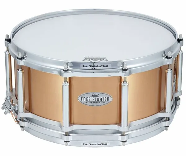 Pearl 14"x6,5" Free Floating Bronze vooraanzicht
