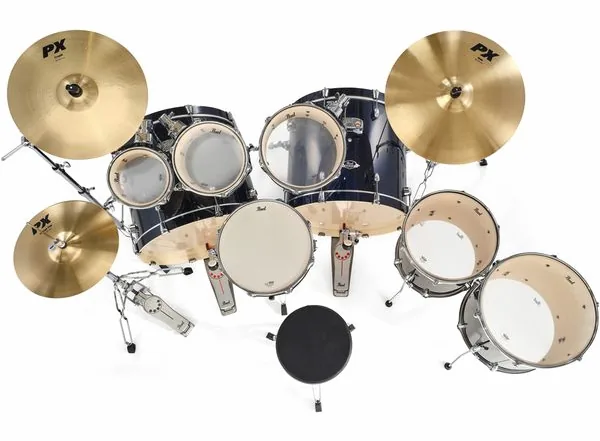 Pearl 22" Export Double Bass Set JB detail 2