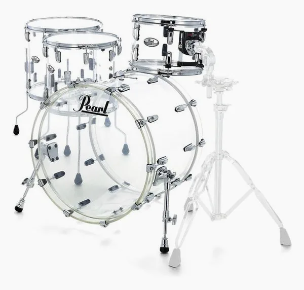 Pearl Crystal Beat Rock Clear vooraanzicht