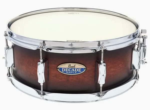 Pearl Decade Maple 14"x5,5" Snare BR vooraanzicht
