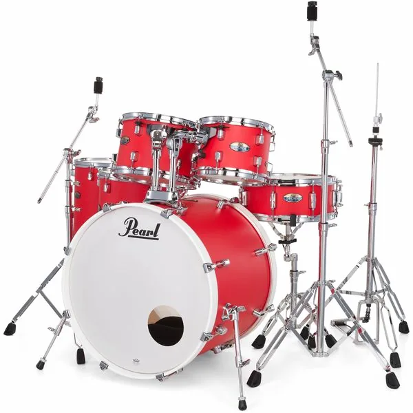 Pearl Decade Maple 6pc Racing Red detail 2