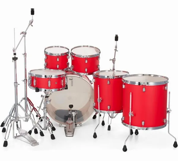 Pearl Decade Maple 6pc Racing Red detail 5