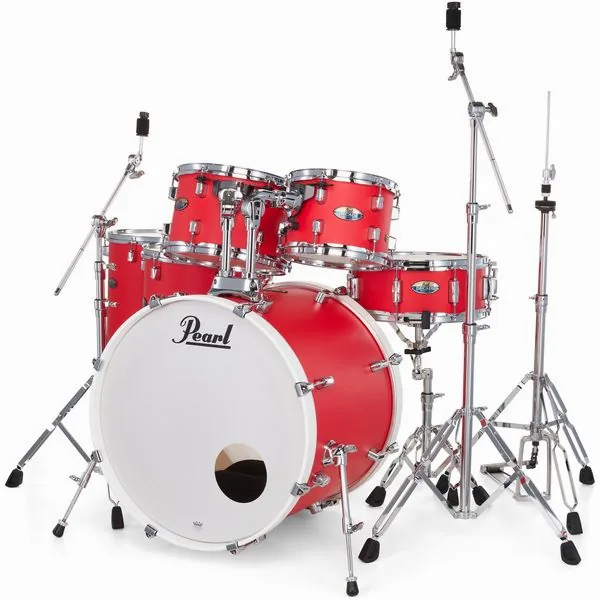 Pearl Decade Maple 6pc Racing Red vooraanzicht