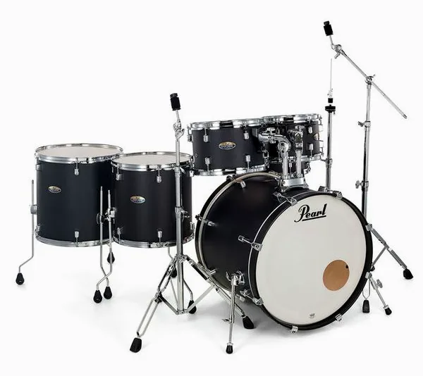 Pearl Decade Maple 6pc Satin Black detail 3
